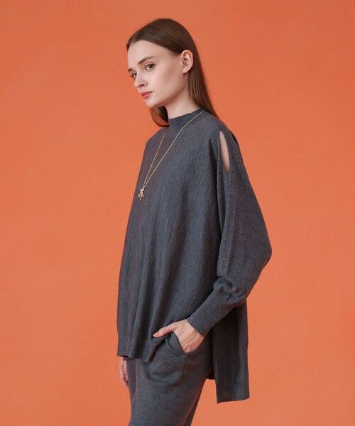 ANAYI / アナイ ニット・セーター | 【セットアップ対応商品】メリノウールオーバーサイズ プルオーバー | 詳細12