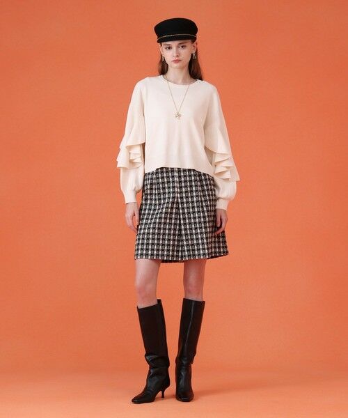 ANAYI / アナイ ニット・セーター | カスケードスリーブ プルオーバー | 詳細3