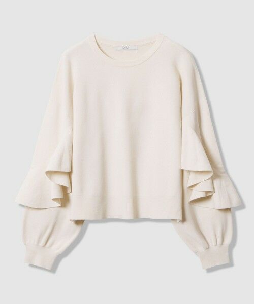 ANAYI / アナイ ニット・セーター | カスケードスリーブ プルオーバー | 詳細6