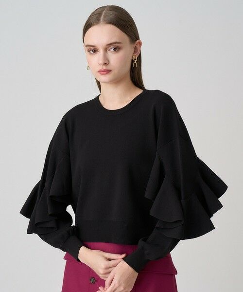 ANAYI / アナイ ニット・セーター | カスケードスリーブ プルオーバー | 詳細19