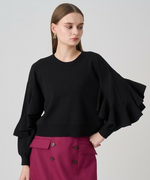 ANAYI / アナイ ニット・セーター | カスケードスリーブ プルオーバー | 詳細20