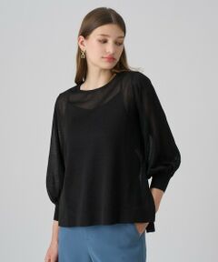 ANAYI / アナイ ニット・セーター | シアースリーブクループルオーバー