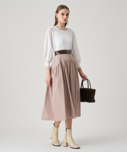 ANAYI / アナイ ニット・セーター | シアースリーブクループルオーバー | 詳細4