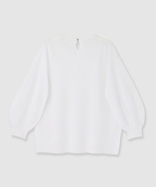 ANAYI / アナイ ニット・セーター | シアースリーブクループルオーバー | 詳細6