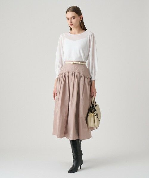 ANAYI / アナイ ニット・セーター | シアースリーブクループルオーバー | 詳細2