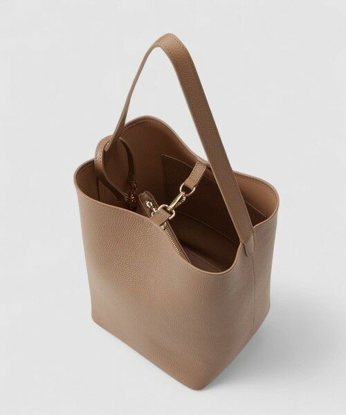 ANAYI / アナイ トートバッグ | ◇シュリンクレザーバケットショルダーバッグ | 詳細8