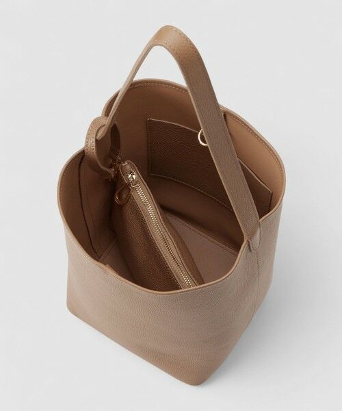 ANAYI / アナイ トートバッグ | ◇シュリンクレザーバケットショルダーバッグ | 詳細9