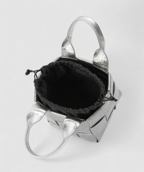 ANAYI / アナイ ハンドバッグ | ◇イントレチャートメタリックミニハンドバッグ | 詳細9