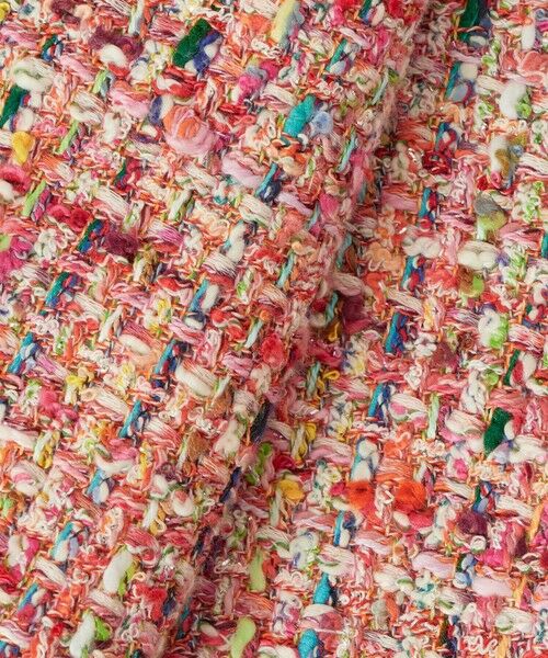 ANAYI / アナイ ノーカラージャケット | 【セットアップ対応商品】カラーミックスツイードショートジャケット | 詳細20