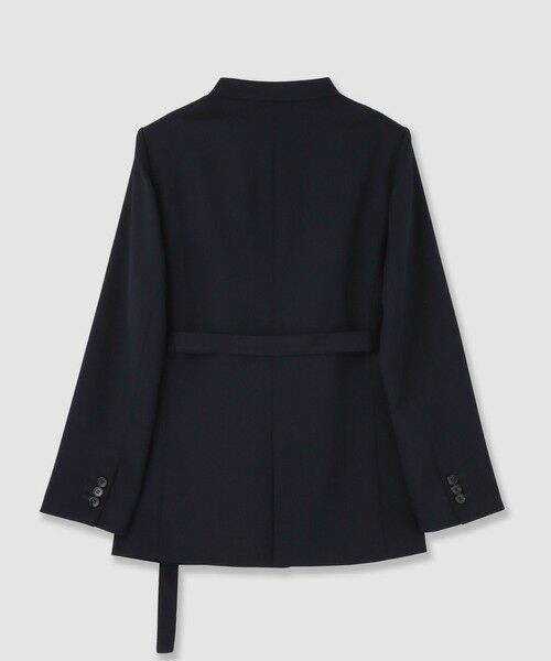 ANAYI / アナイ その他アウター | 【セットアップ対応商品】ポリウールノーカラーベルテッドジャケット | 詳細10