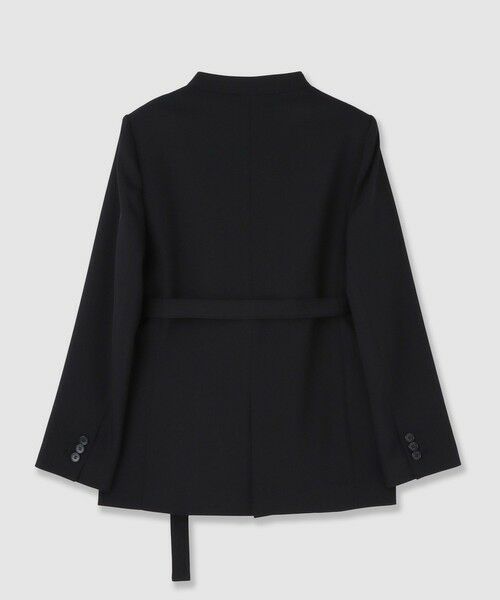 ANAYI / アナイ その他アウター | 【セットアップ対応商品】ポリウールノーカラーベルテッドジャケット | 詳細21