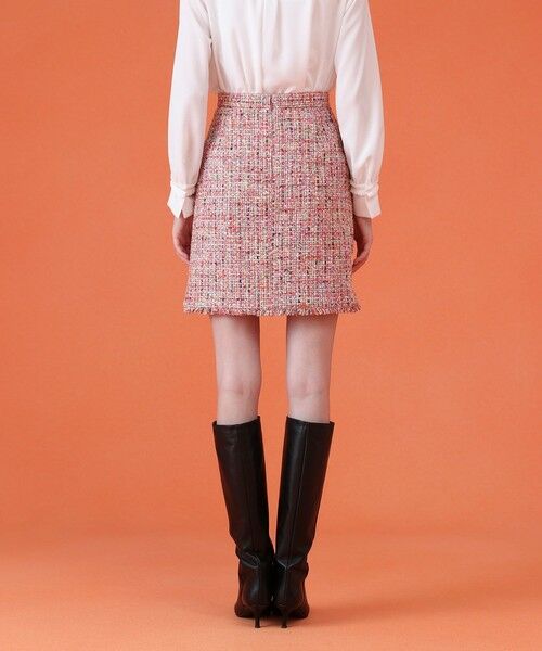 ANAYI / アナイ ミニ・ひざ丈スカート | 【セットアップ対応商品】カラーミックスツイードミニスカート | 詳細3