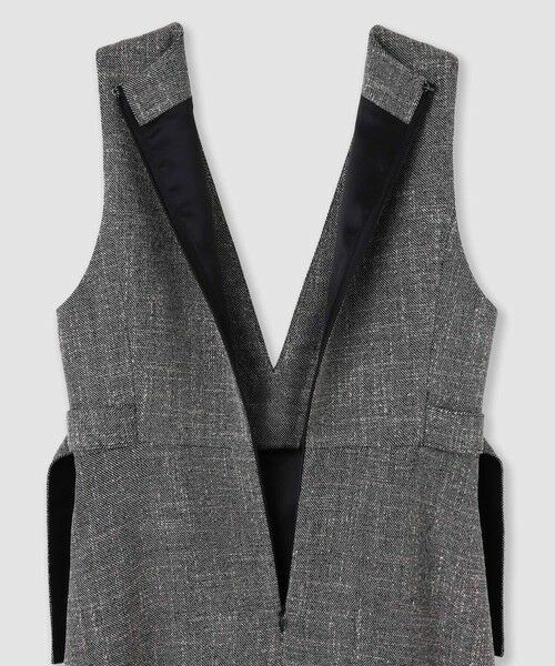 ANAYI / アナイ ドレス | ウールライクツイードジャンパーワンピース | 詳細12