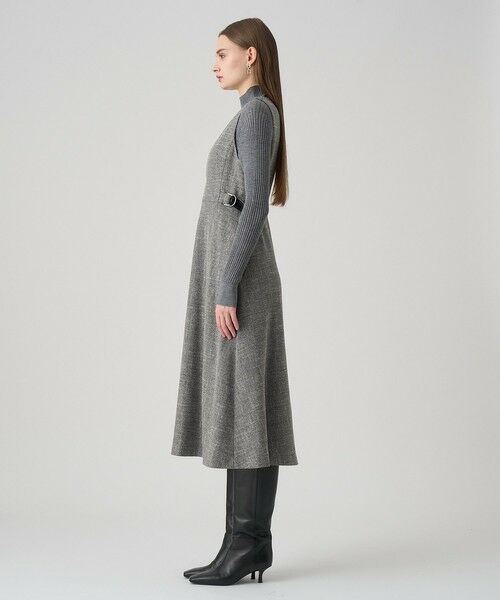 ANAYI / アナイ ドレス | ウールライクツイードジャンパーワンピース | 詳細2