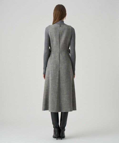 ANAYI / アナイ ドレス | ウールライクツイードジャンパーワンピース | 詳細3