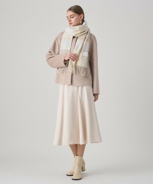 ANAYI / アナイ マフラー・ショール・スヌード・ストール | パネルチェックカシミヤストール | 詳細2