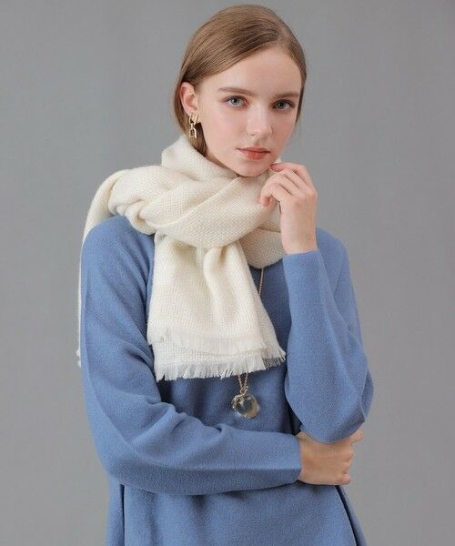 ANAYI / アナイ マフラー・ショール・スヌード・ストール | ウールカシミヤプリペラストール | 詳細1