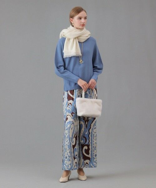 ANAYI / アナイ マフラー・ショール・スヌード・ストール | ウールカシミヤプリペラストール | 詳細3