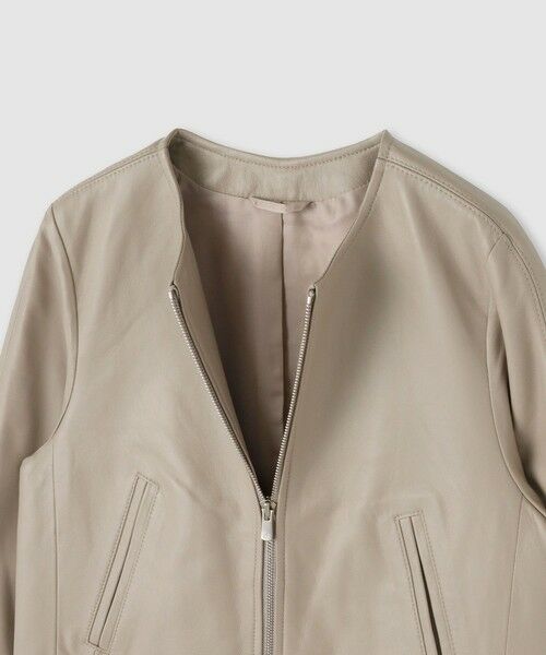 ANAYI / アナイ レザーブルゾン・ジャケット | ラムレザーファスナーブルゾン | 詳細8