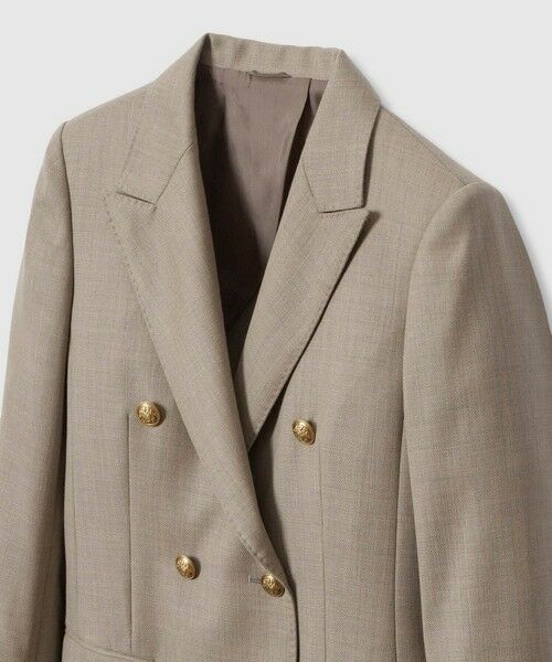 ANAYI / アナイ テーラードジャケット | 【セットアップ対応品番】ウールオックスダブルジャケット | 詳細11