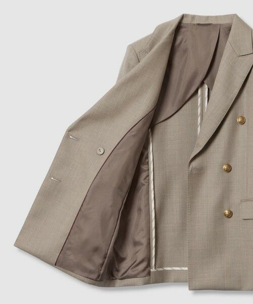 ANAYI / アナイ テーラードジャケット | 【セットアップ対応品番】ウールオックスダブルジャケット | 詳細16