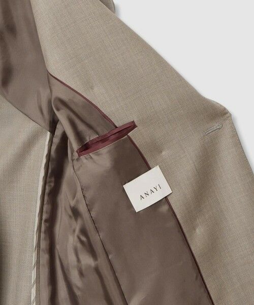 ANAYI / アナイ テーラードジャケット | 【セットアップ対応品番】ウールオックスダブルジャケット | 詳細17
