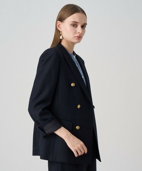 ANAYI / アナイ テーラードジャケット | 【セットアップ対応品番】ウールオックスダブルジャケット | 詳細20