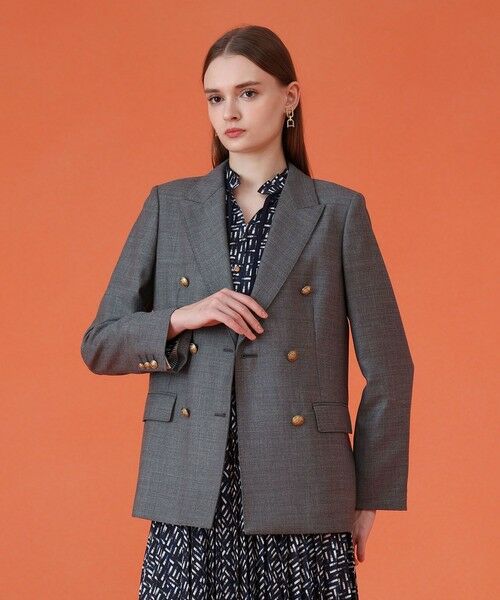ANAYI / アナイ テーラードジャケット | 【セットアップ対応品番】ウールオックスダブルジャケット | 詳細27