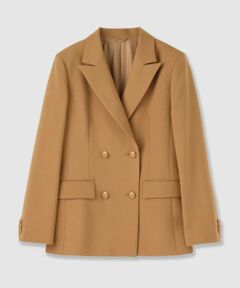 ANAYI / アナイ テーラードジャケット | 【セットアップ対応商品】マットクロスピークドラペル ジャケット