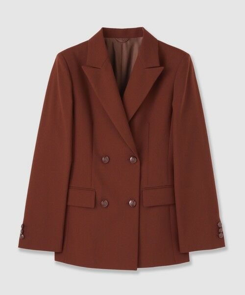 ANAYI / アナイ テーラードジャケット | 【セットアップ対応商品】マットクロスピークドラペル ジャケット | 詳細7