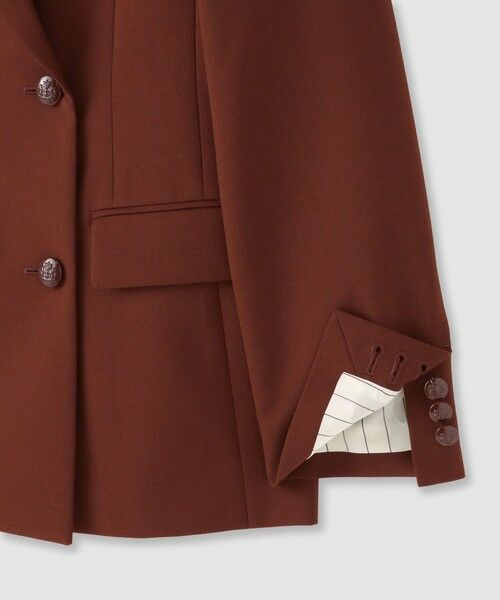 ANAYI / アナイ テーラードジャケット | 【セットアップ対応商品】マットクロスピークドラペル ジャケット | 詳細9
