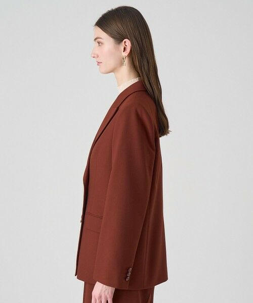 ANAYI / アナイ テーラードジャケット | 【セットアップ対応商品】マットクロスピークドラペル ジャケット | 詳細2