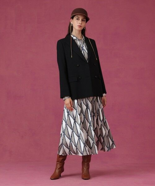 ANAYI / アナイ テーラードジャケット | 【セットアップ対応商品】マットクロスピークドラペル ジャケット | 詳細25