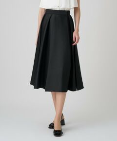 【新品】ANAYI 24SS ロングスカート S　M セール】 バックサテンレース刺繍 スカート （ロング・マキシ丈