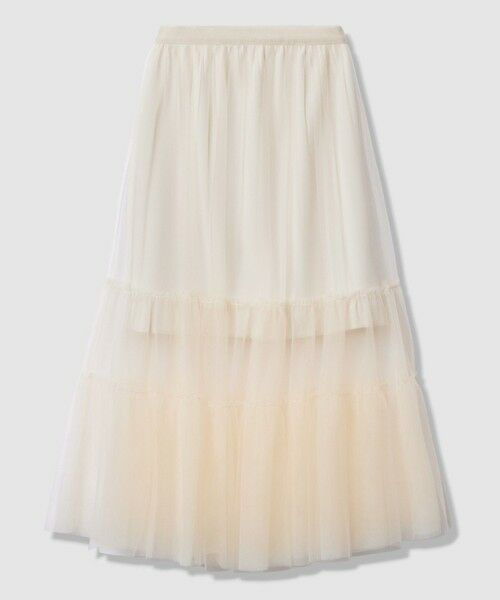 ANAYI / アナイ ロング・マキシ丈スカート | チュールティアード スカート | 詳細7