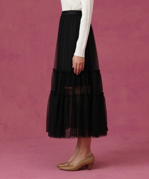 ANAYI / アナイ ロング・マキシ丈スカート | チュールティアード スカート | 詳細7