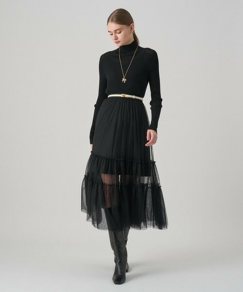ANAYI / アナイ ロング・マキシ丈スカート | チュールティアード スカート | 詳細10