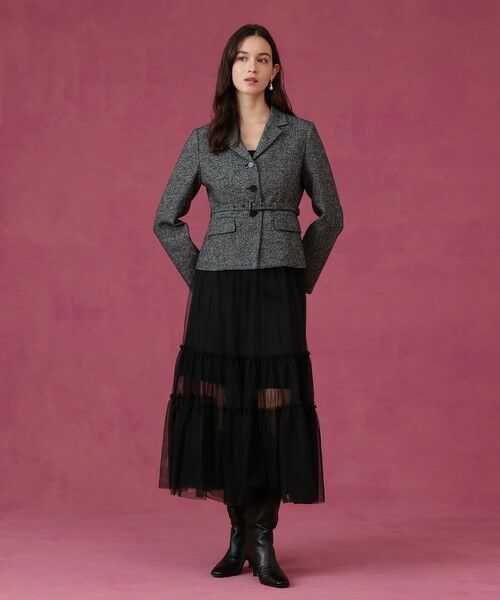 ANAYI / アナイ ロング・マキシ丈スカート | チュールティアード スカート | 詳細13