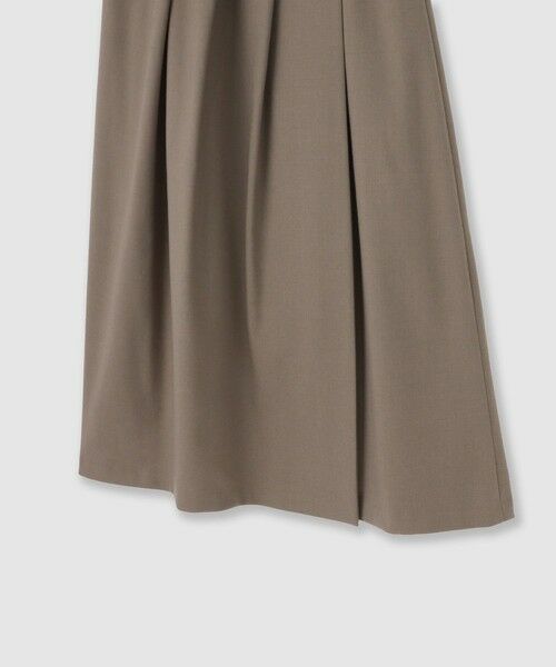 ANAYI / アナイ ロング・マキシ丈スカート | ソフトサキソニーアシメタックスカート | 詳細4
