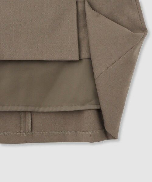 ANAYI / アナイ ロング・マキシ丈スカート | ソフトサキソニーアシメタックスカート | 詳細5