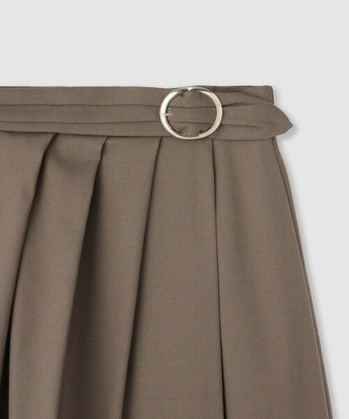 ANAYI / アナイ ロング・マキシ丈スカート | ソフトサキソニーアシメタックスカート | 詳細2