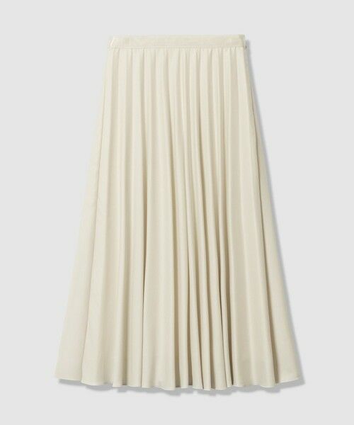 ANAYI / アナイ ロング・マキシ丈スカート | レザーライクサテンプリーツスカート | 詳細9