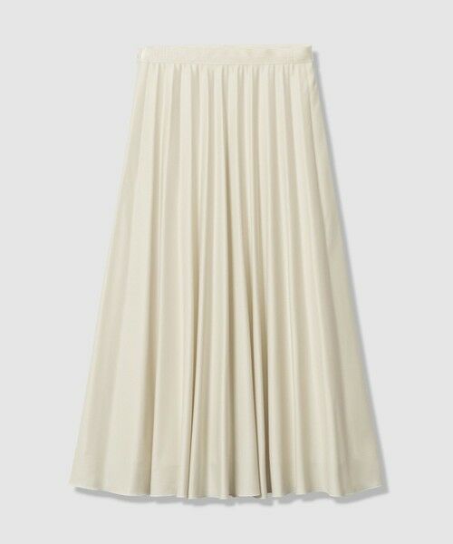 ANAYI / アナイ ロング・マキシ丈スカート | レザーライクサテンプリーツスカート | 詳細10