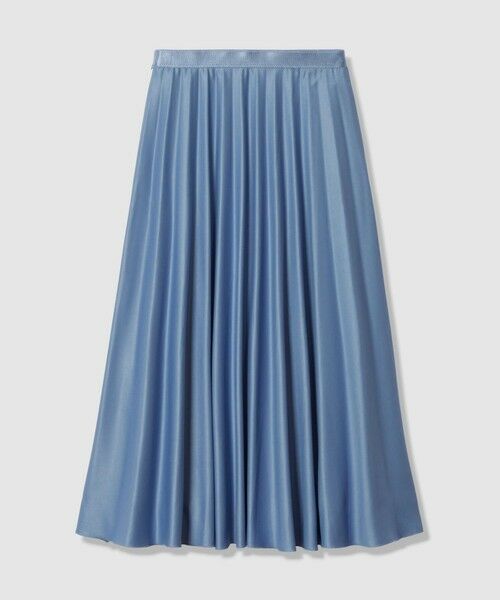 ANAYI / アナイ ロング・マキシ丈スカート | レザーライクサテンプリーツスカート | 詳細21