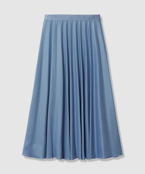 ANAYI / アナイ ロング・マキシ丈スカート | レザーライクサテンプリーツスカート | 詳細22