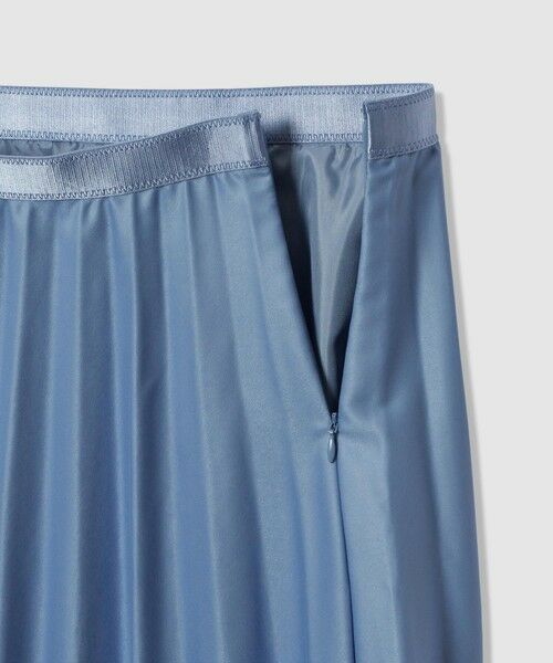 ANAYI / アナイ ロング・マキシ丈スカート | レザーライクサテンプリーツスカート | 詳細23