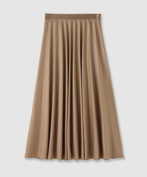 ANAYI / アナイ ロング・マキシ丈スカート | レザーライクサテンプリーツスカート | 詳細30