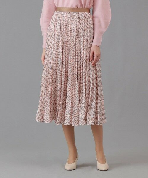 ANAYI / アナイ ロング・マキシ丈スカート | 【セットアップ対応商品】リッププリントプリーツ スカート | 詳細2