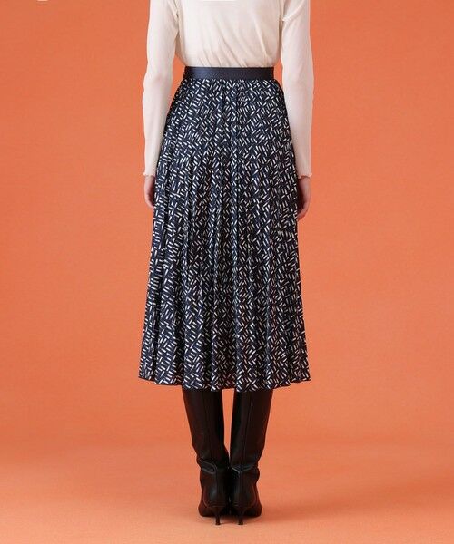 ANAYI / アナイ ロング・マキシ丈スカート | 【セットアップ対応商品】リッププリントプリーツ スカート | 詳細10