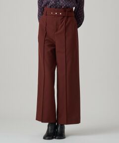 ANAYI / アナイ その他パンツ | マットクロスワイドパンツ